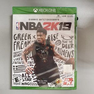 XBOX One - NBA 2K19 - XBOX One X - New, Sealed Game for XBox One